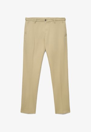 Calliope, PANTALONE LUNGO TINTA UNITA - Chino - beige scuro