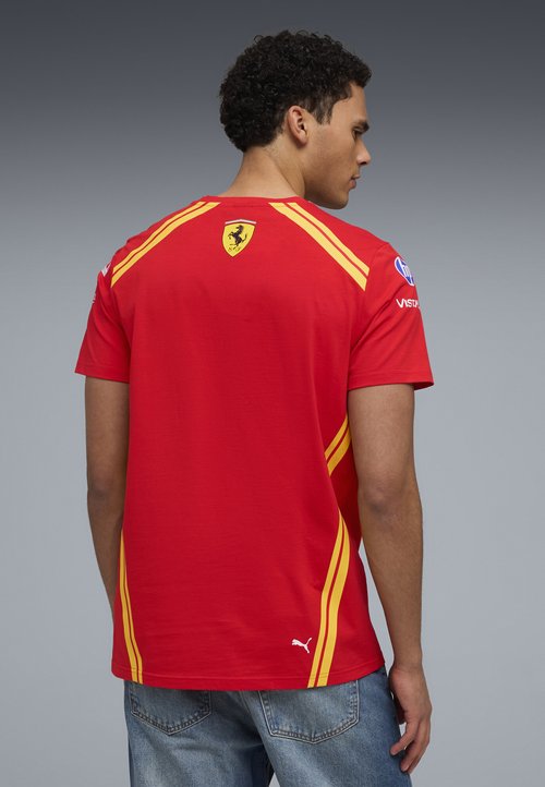 PUMA FERRARI HYPERCAR REPLICA T-SHIRT UNISEX - Print T-shirt - red — photo 3