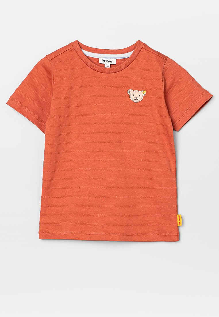 Steiff T-shirt basic oranje Steiff T-shirt basic oranje