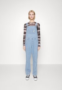 Carhartt WIP OVERALL STRAIGHT - Jeans Latzhosen - blue