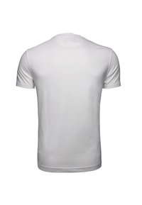 La Martina CREW NECK  - Camiseta estampada - off white xmrjs