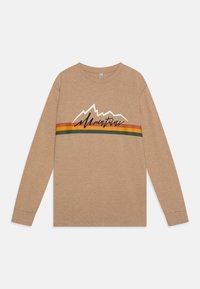Blue Effect BOYS MOUNTAIN PRINTED LONGSLEEVE - Camisola de manga comprida - beige melange