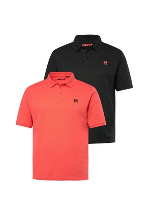 2 PACK - Polo shirt - coral