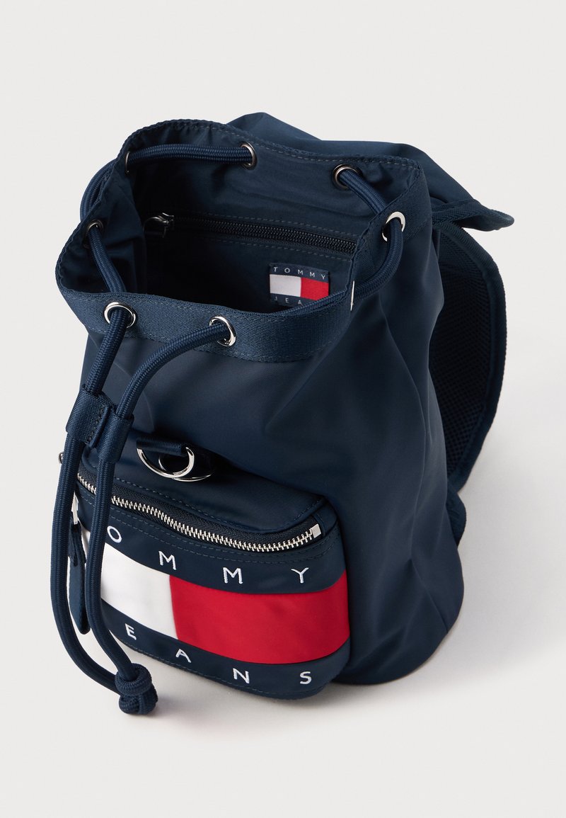 Tommy Jeans LOGO DENIM DOME BACKPACK - Backpack - dark night  display picture 1