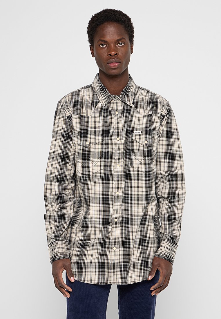 Wrangler Overhemd taupe