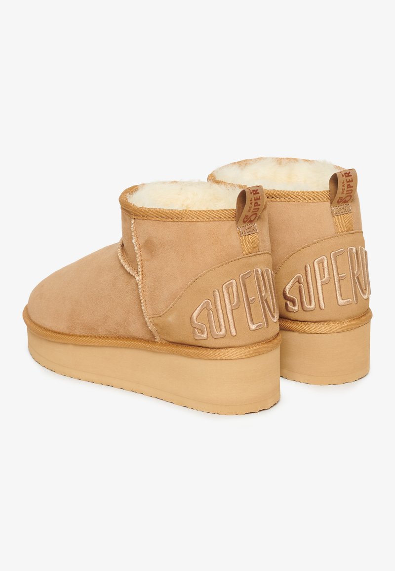 Bottines Superdry Marron - Taille 42 EU (9 UK), 100% Coton, Occasion