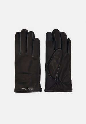 STITCHED GLOVES - Guanti - black