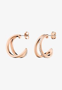 Unselected, rosegold-coloured
