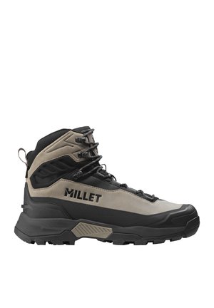 Bottines à lacets - beige