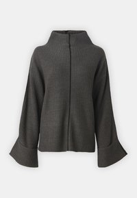 VILA VIVIGGA CONTRAST - Jumper - dark grey/black