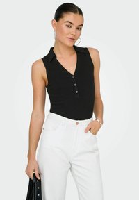 JDY Poloshirt - black