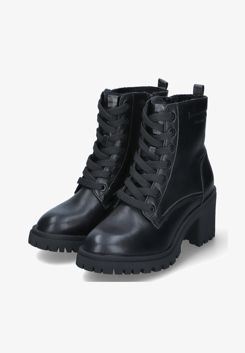 TOM TAILOR Plateaustiefelette - schwarz