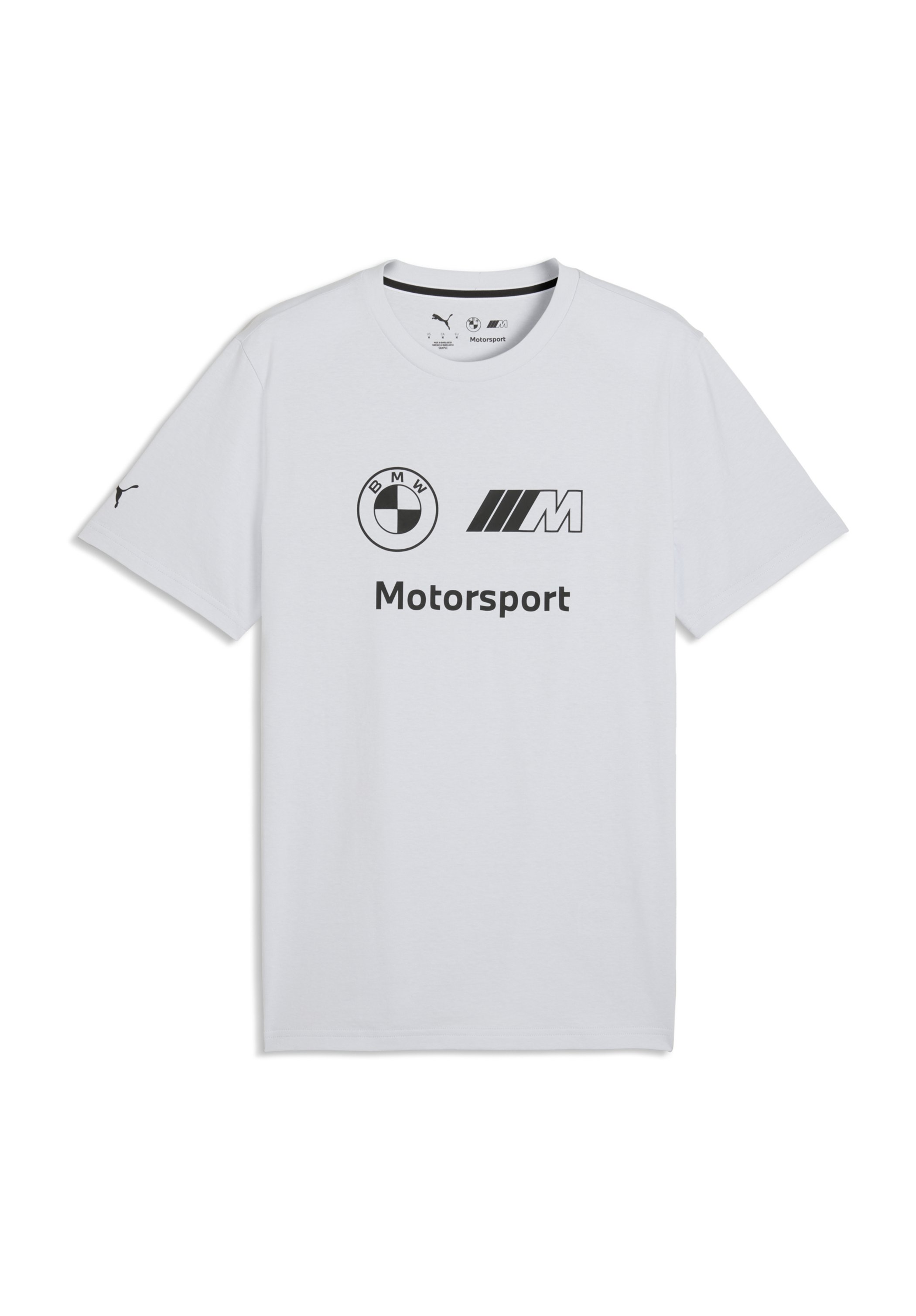 Puma BMW MMS ESS LOGO - Triko s potiskem - silver mist
