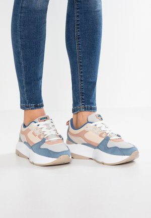 mtng Baskets basses - soft petroleo/suprima gris/claro yoda rosa