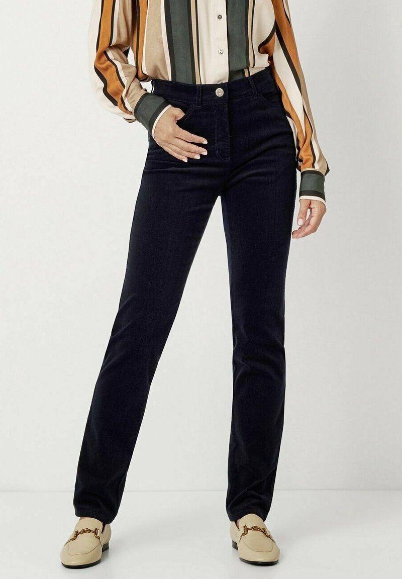 TONI STYLE BE LOVED - Stoffhose - dark blue