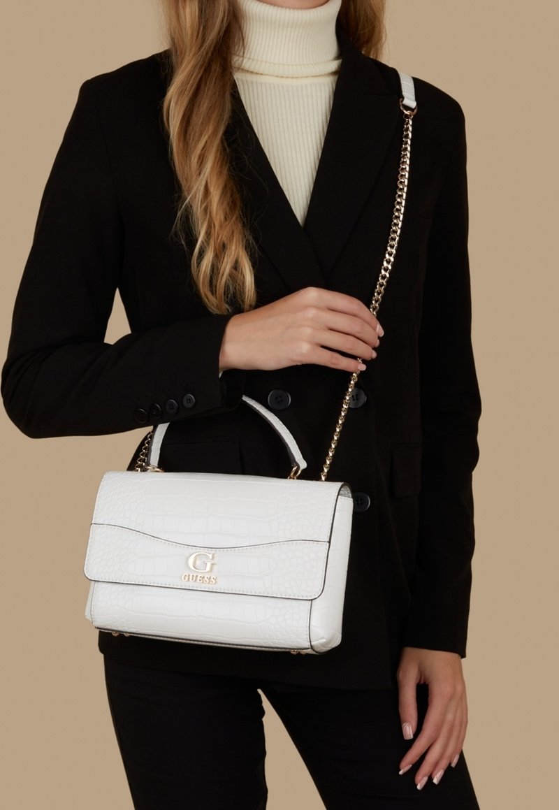 Guess Sac bandouli?�re - wei??/blanc - ZALANDO.FR