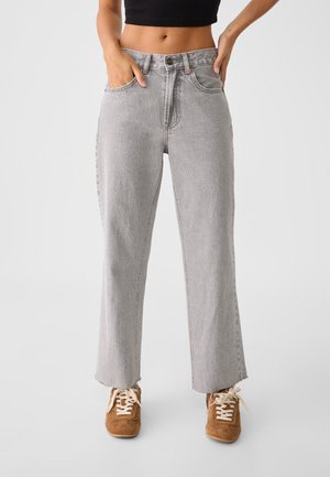 Stradivarius Jeans a sigaretta - grey denim