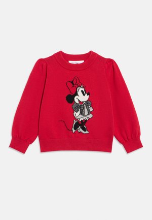 DISNEY BABY TODDLER MINNIE MOUSE SWEATER GIRL - Pullover - modern red