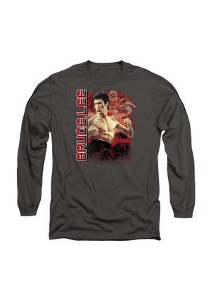 BRUCE LEE FURY - Long sleeved top - anthracite
