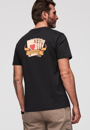 Ombre, T-SHIRT OM-TSPT-0257 - Camiseta estampada - black