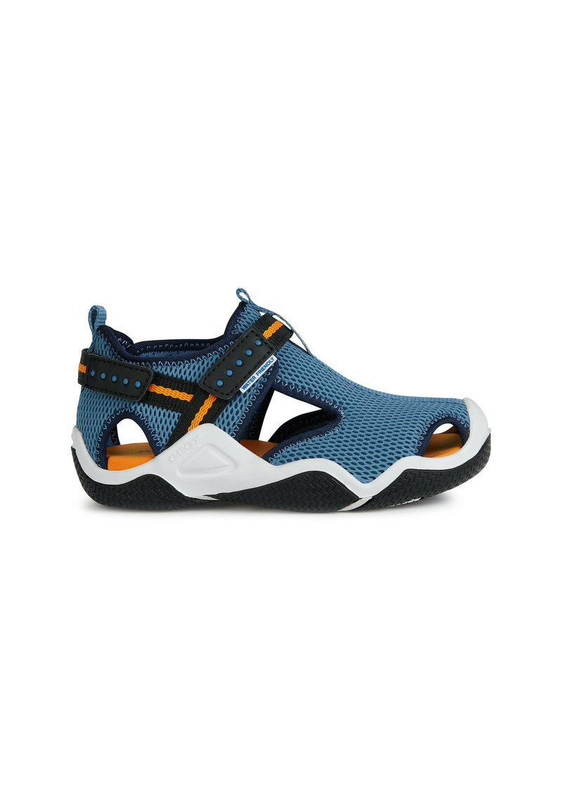 Geox JR WADER - Sandalias de senderismo - light blue