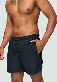 QS MIT EINGRIFFTASCHEN - Zwemshorts - tiefblau