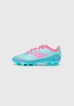F50 CLUB MESSI UNISEX - Scarpe da calcetto con tacchetti - flash aqua/lucid pink/lucid cyan