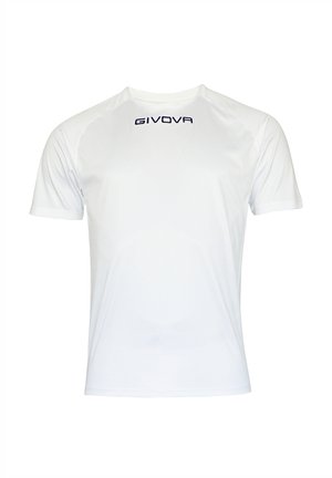 CAPO INTERLOCK SHORTSLEEVE - T-Shirt print - weiss