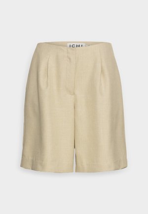 ICHI IHVILNA Shorts - Shortsit - pale khaki melange