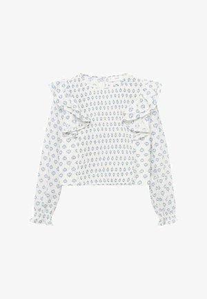 KID - Bluză - off-white blue