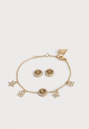 Guess, SECRET GARDEN SET - Boucles d'oreilles - yellow gold-coloured
