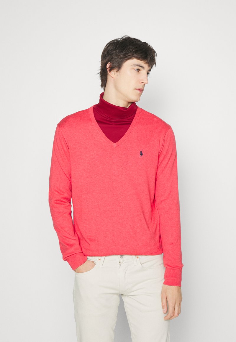 Polo Ralph Lauren SLIM FIT TEXTURED COTTON JUMPER Jumper rosette