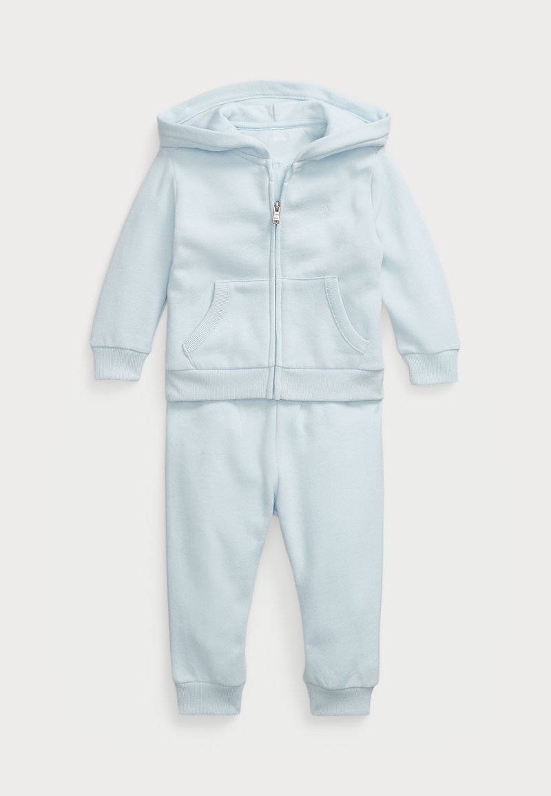Polo Ralph Lauren - FLEECE FULL ZIP HOODIE & PANT SET - Jogginghose - beryl blue, Vergrößern