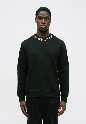 LOGO LIQUIFY COLLAR - Sudadera - black