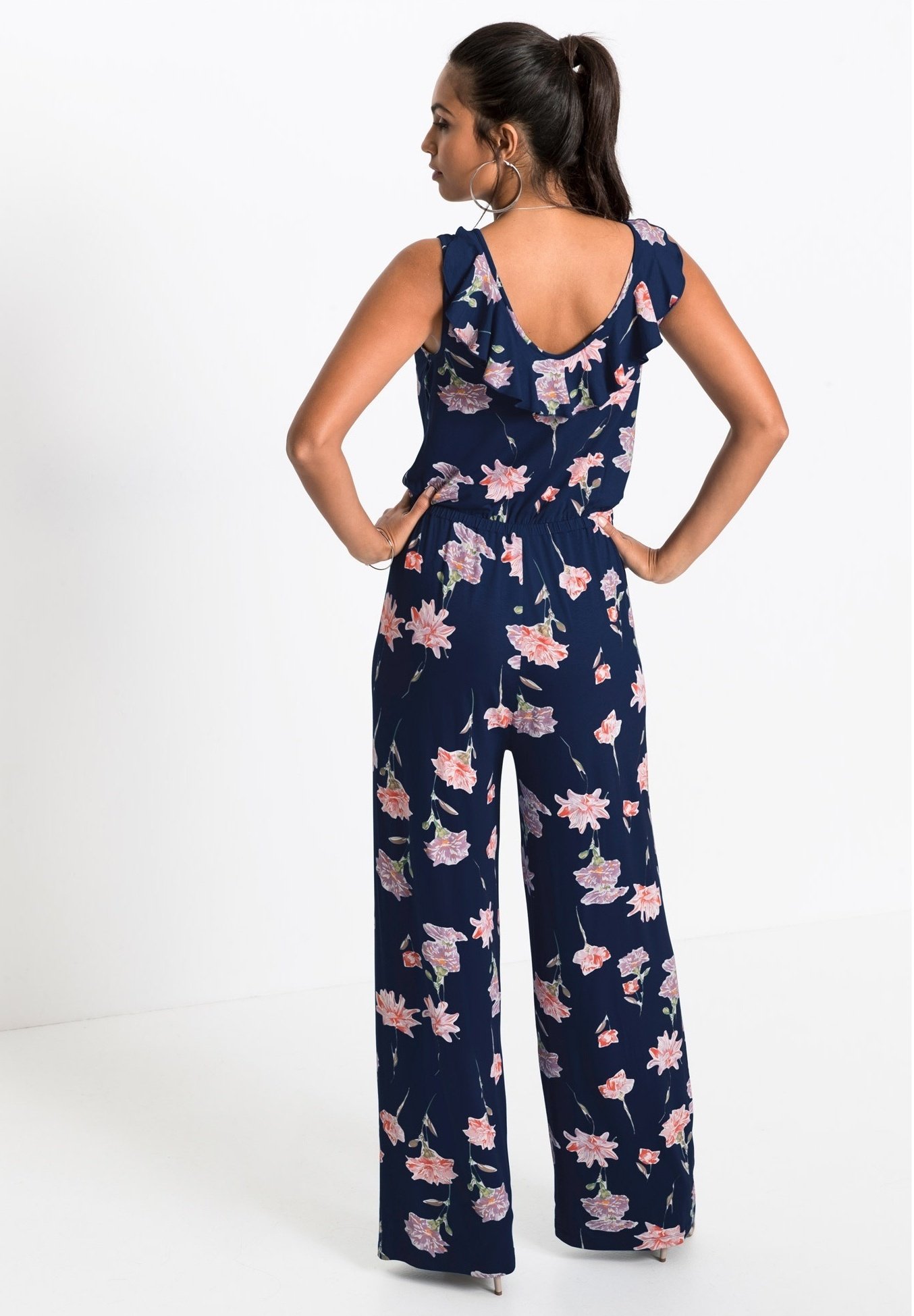 bonprix Tuta jumpsuit - blau/blu reale - Zalando.it