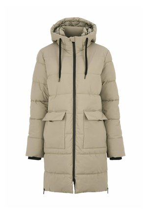 Cellbes of Sweden WARM WITH SIDE ZIPS AT THE BOTTOM - Vinterkappa /-rock - dark beige
