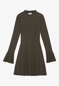 Haljina od žerseja - khaki