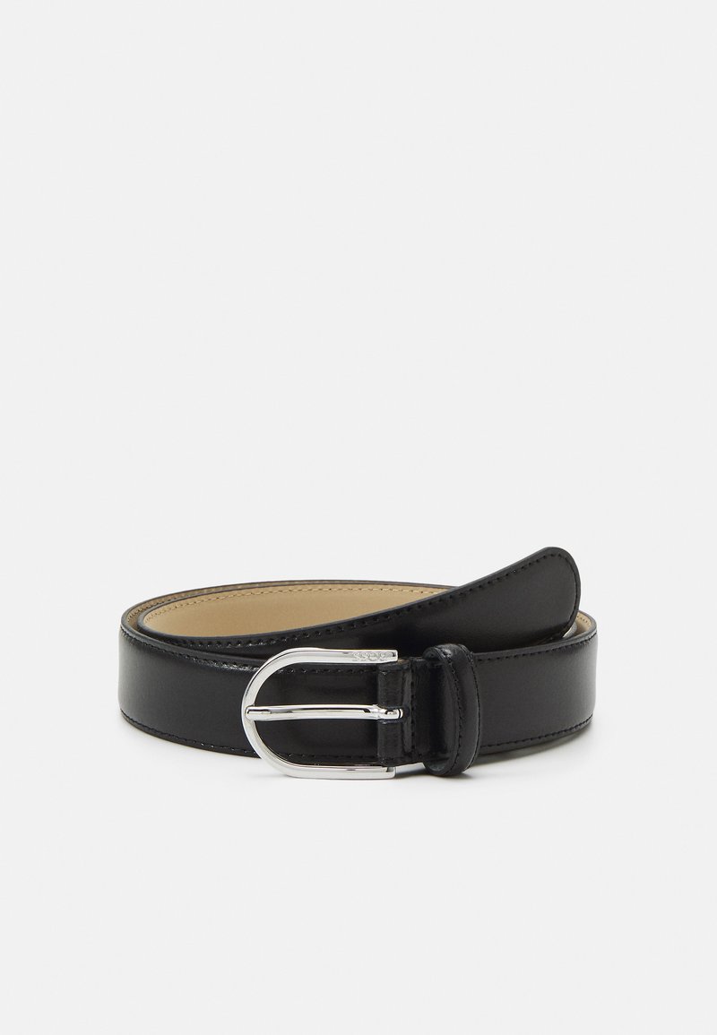 BOSS - Cintura In Pelle Con Fibbia Con Logo - Nero - 3