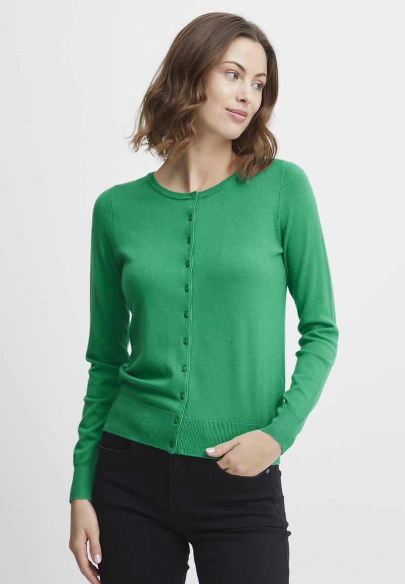 Fransa ZUBASIC - Chaqueta de punto - holly green