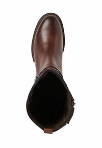 Marco Tozzi Plateaustiefel - chestnut navy