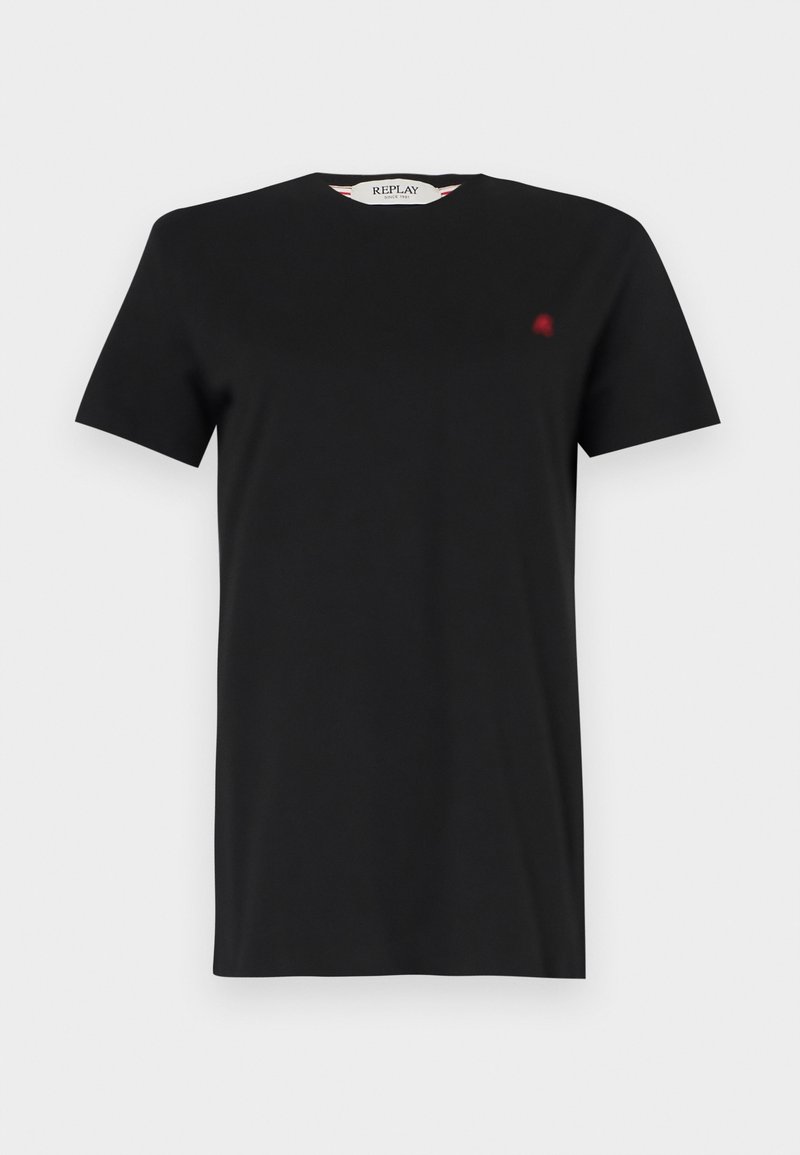 Replay T-shirt basic zwart Replay T-shirt basic zwart