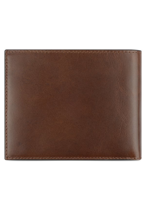 NOBILE MIT KLAPPE QUERFORMAT - Wallet - cognac3