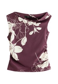 Non sélectionné, plum floral print
