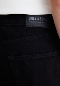 Only & Sons ONSFIVE BAGGY - Túlméretezett farmernadrág - black