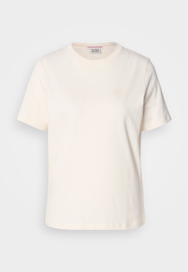 Scotch & Soda T-shirt basic crème Scotch & Soda T-shirt basic crème