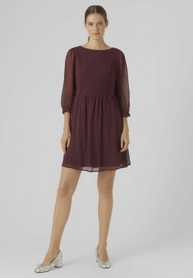 Vero Moda Jurk bordeauxrood Vero Moda Jurk bordeauxrood
