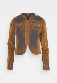 FRILL FRONT  - Farmerdzseki - brown