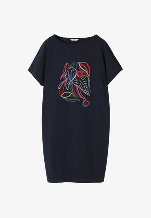 TATUUM, ARTICLE TAG: DRESS - ARTICLE NAME: KLARA - Dzsörzéruha - navy blue