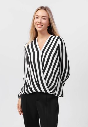 Blus - black/white