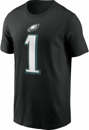 Nike Performance PLAYER PHILADELPHIA EAGLES 1 JALEN HURTS - T-Shirt sport - noir